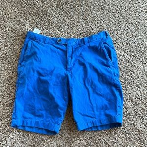 Men’s light blue brooks brothers size 36 Bermuda shorts 9” inseam 100% cotton